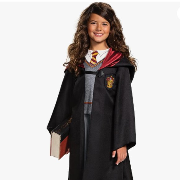 Harry Potter Robe, Official Hogwarts Wizarding World Costume Robes, Kids size 4T - Picture 5 of 10